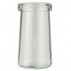 Vase glas m/ bred kant - Ib Laursen - H: 11,5cm