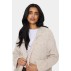 Cardigan lang "GelaSZ" beige - Saint Tropez