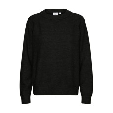 Striktrøje / Pullover "GarbieSZ" sort - Saint Tropez