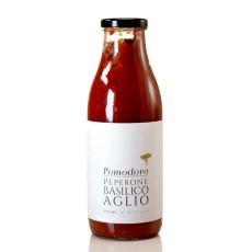 Tomatsauce m/ basilikum 500 ml - "La Otilia"