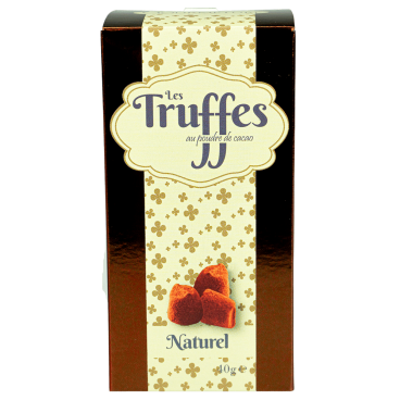 Chokoladetrøfler naturel "Les Truffes" - Gourmeture 40 g