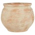 Skjuler terracotta m/ riller "Margot" - Ib Laursen H: 15