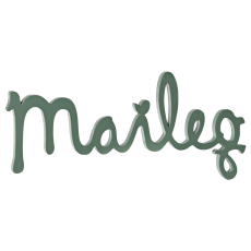 Maileg træ logo, mint farvet - Maileg