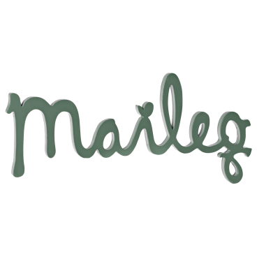 Maileg træ logo, mint farvet - Maileg