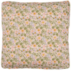 Hyndebetræk "Signe" m/ multifarvede store blomster - Ib Laursen - 45x45