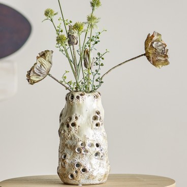 Vase natur "Noble" - Bloomingville H: 21,5